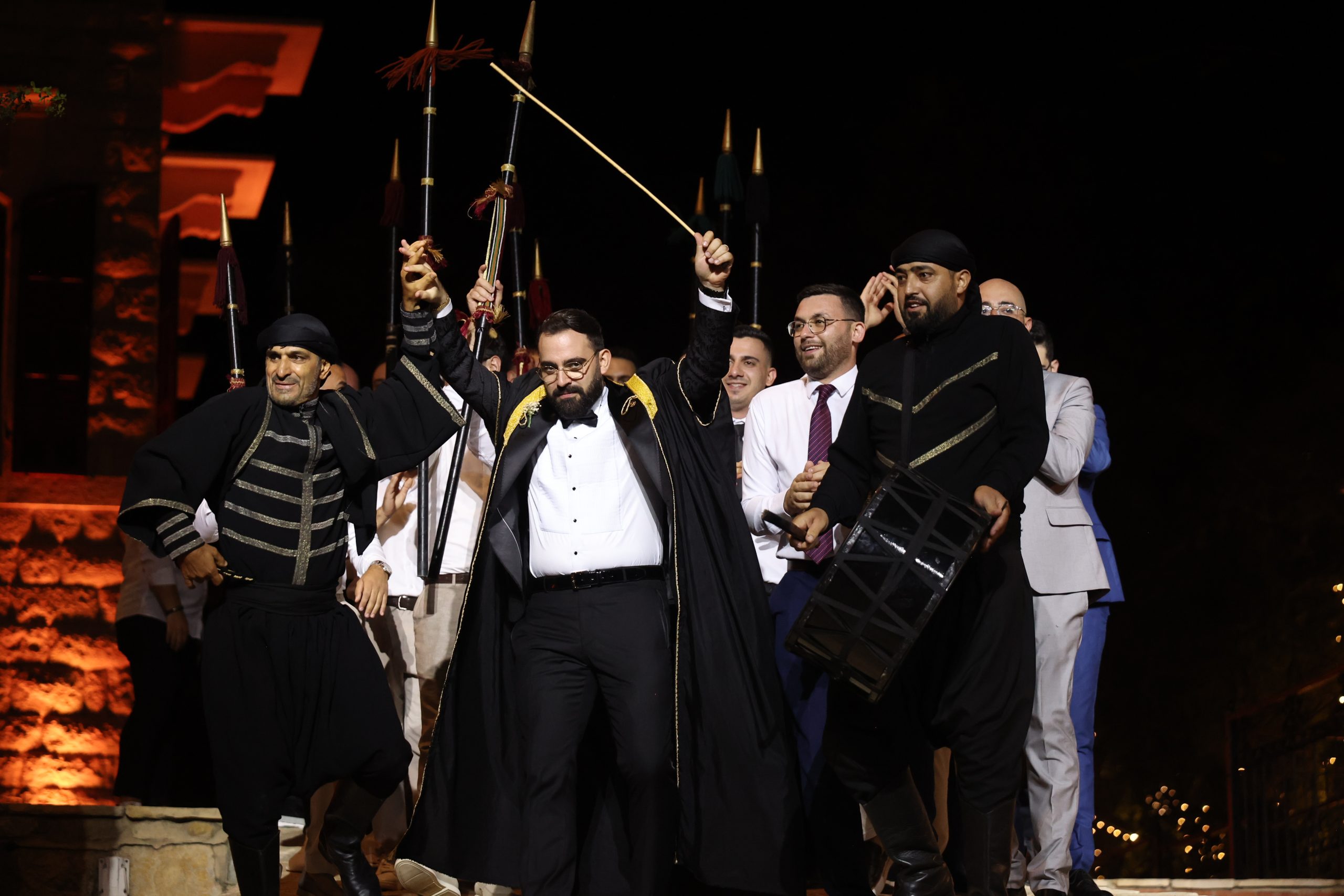 Hayakel Baalbek dabke at a Lebanese wedding, photo 7