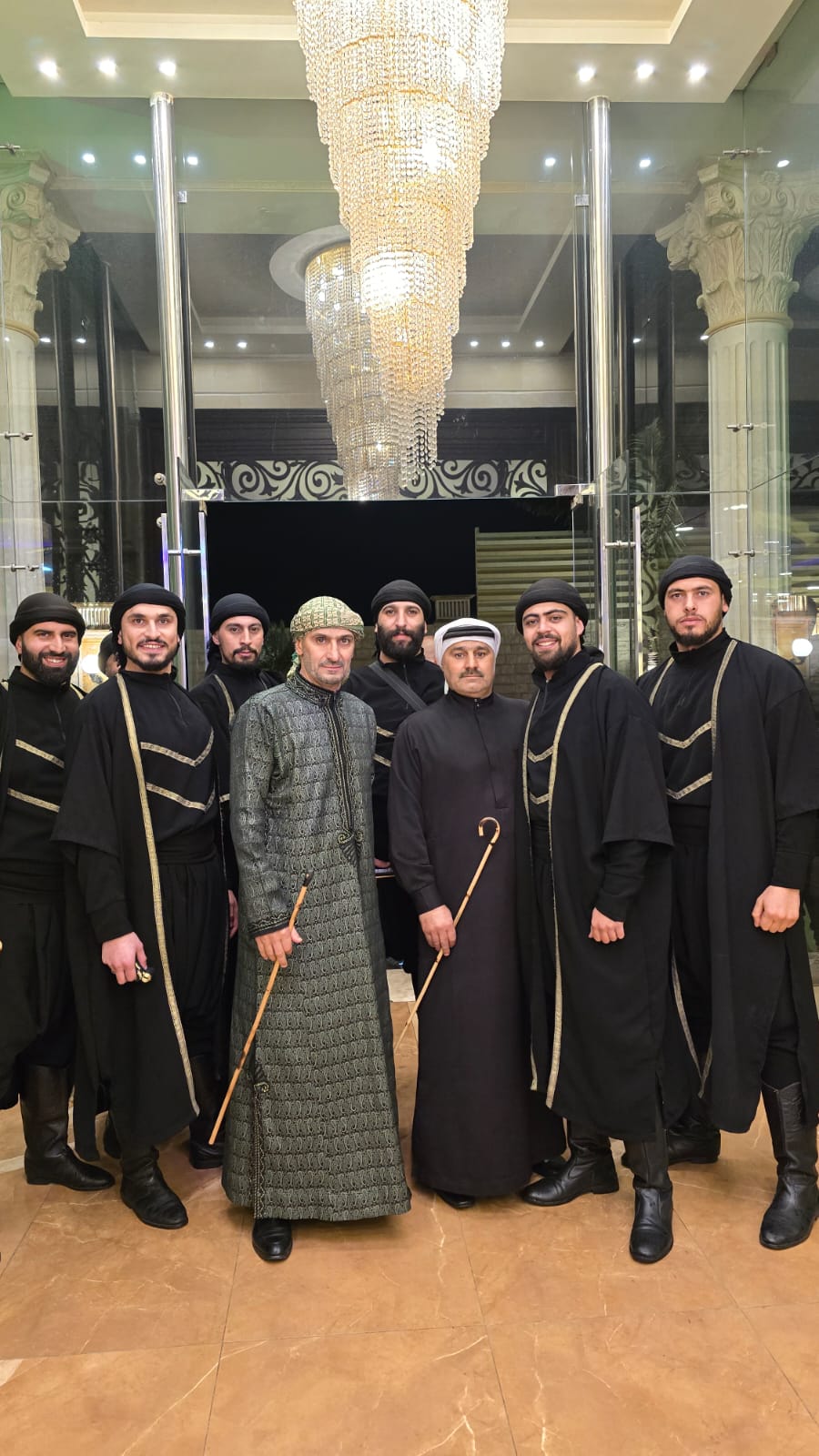 Hayakel Baalbek leading a Lebanese wedding zaffe